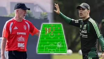 Perú vs México: Alineaciones posibles para el amistoso internacional