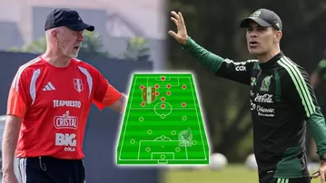 Perú vs México: Alineaciones posibles para el amistoso internacional