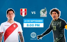 Perú vs. México: Hora, canal y alineaciones del amistoso en el Rose Bowl - Noticias de roland-garros