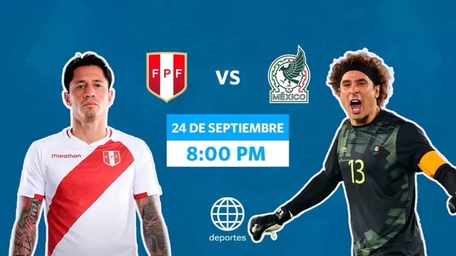 Perú vs. México: Día, hora, canal y alineaciones del amistoso en el Rose Bowl