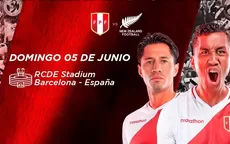 Perú vs. Nueva Zelanda: FPF anunció el inicio de la venta de entradas para el amistoso - Noticias de cristiano-ronaldo