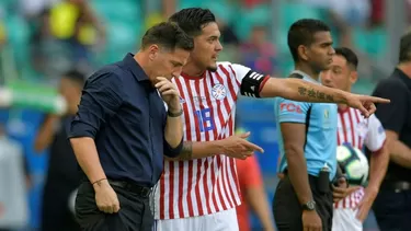 Eduardo Berizzo es el DT de Paraguay desde febrero de 2019. | Foto: AFP