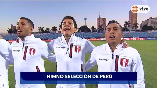 Perú vs. Paraguay: Así entonaron el Himno Nacional nuestros seleccionados en Goiania 