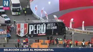 Repasa la llegada de la selección peruana al estadio Monumental para amistoso / Captura / Video: Canal N
