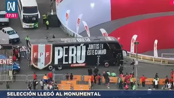 Perú vs Paraguay: Así fue la llegada de la 'Bicolor' al estadio Monumental