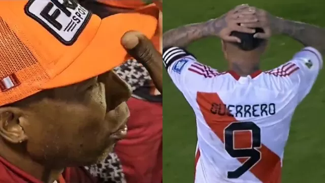 Perú vs. Paraguay: Cuto Guadalupe reaccionó así al remate en el travesaño de Paolo Guerrero