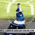 Perú vs. Paraguay: Miguel Almirón no entrenó y vio la práctica desde fuera de la cancha