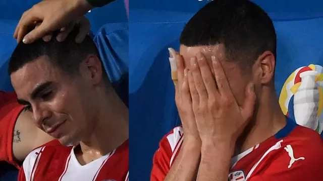 Perú vs. Paraguay: Miguel Almirón se retiró llorando del partido ante Uruguay