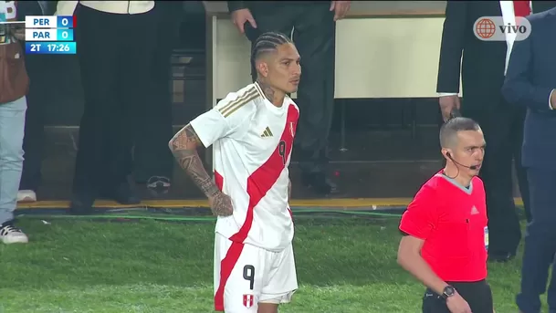 Paolo Guerrero suma minutos con la &#39;Bicolor&#39; de cara a su sexta Copa América. | Foto: América TV.