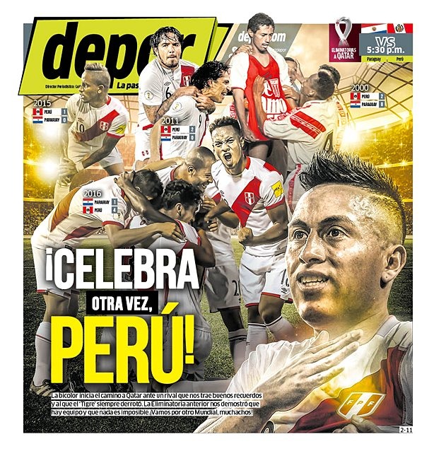 La selección peruana enfrenta este jueves a Paraguay por las Eliminatorias.