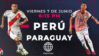 Perú vs. Paraguay EN VIVO juegan amistoso internacional por América Televisión