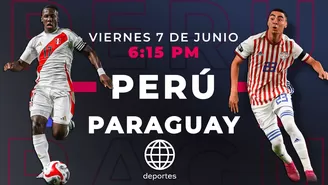 Perú vs. Paraguay EN VIVO juegan hoy amistoso internacional por América Televisión