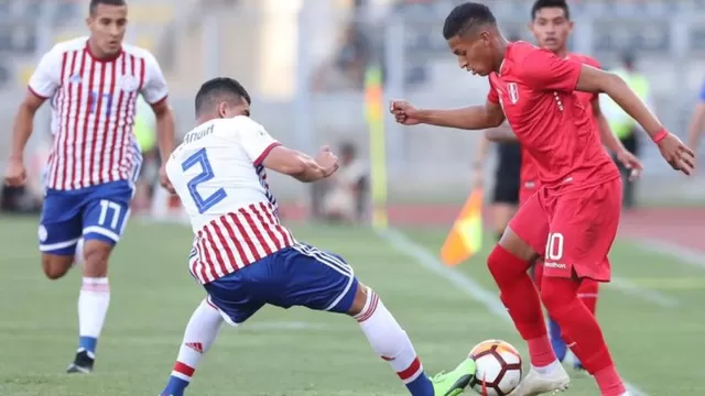 Perú cayó 1-0 ante Paraguay por el grupo B del Sudamericano Sub 20