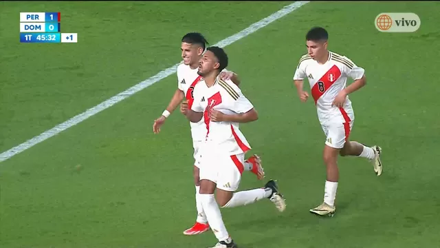 Perú vs. República Dominicana: Jesús Castillo marcó el 2-0 para la &#39;Bicolor&#39;