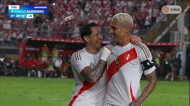 Perú vs. República Dominicana: Paolo Guerrero puso el 4-1 para la &#39;Bicolor&#39;