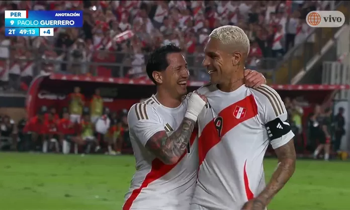 Paolo Guerrero puso el 4-1 para Perú ante Rep. Dominicana | América ...