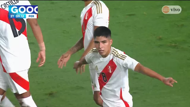 Perú vs. República Dominicana: Piero Quispe anotó el 3-0 tras &#39;tiki-taka&#39; con Flores