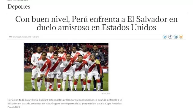 Perú y El Salvador se miden este martes en el RFK Stadium en Washington. | Foto: El Salvador Times-foto-7