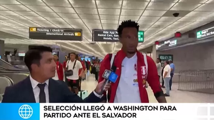 Perú vs. El Salvador: ¿Qué dijo Pedro Gallese a su llegada a Washington DC?