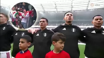 Perú vs Senegal: Así se entonó el himno peruano en París