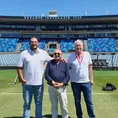 Perú vs. Uruguay: Antonio García Pye visitó el estadio Centenario de Montevideo