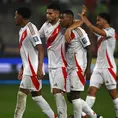 Perú vs. Uruguay: El festejo de los jugadores tras el triunfo