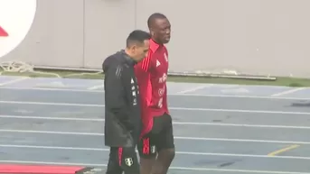 Perú vs. Uruguay: Luis Advíncula no entrenó por segundo día