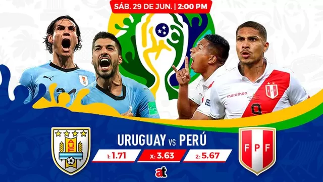 El Perú vs. Uruguay será el último partido de cuartos de final de la Copa América 2019 | Foto: Innova P.R.