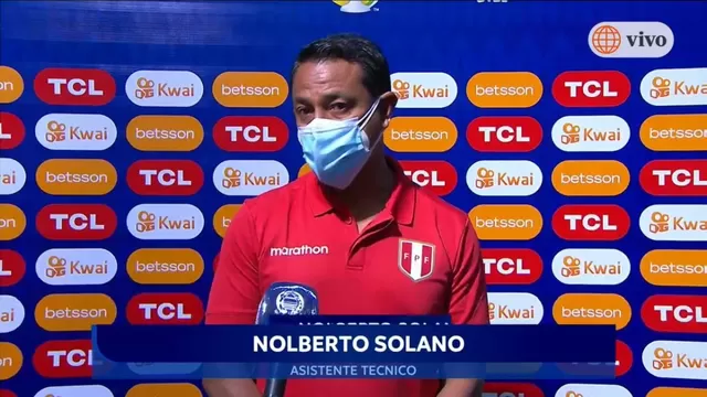 Nolberto Solano, asistente de Ricardo Gareca. | Video: América Televisión
