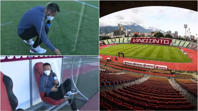 Perú vs. Venezuela: Vladimir Vicentelo pisó la cancha del Estadio Olímpico de la UCV