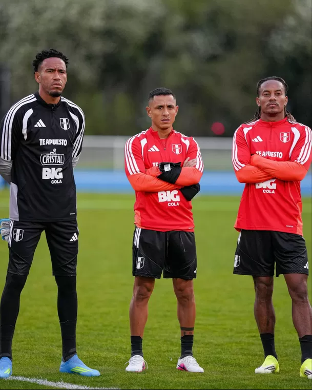 Gallese, Yotún y Carrillo serán los más experimentados, en quienes recae la jerarquía del equipo de Menezes. | Foto: Bicolor Gallese, Yotún y Carrillo serán los más experimentados, en quienes recae la jerarquía del equipo de Menezes. | Foto: Bicolor