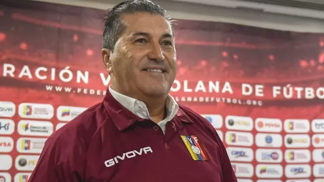 José Peseiro, entrenador portugués de Venezuela. | Foto: AFP