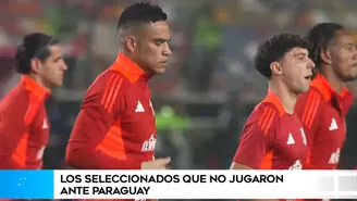 Algunos de los jugadores convocados por Fossati no fueron considerados en el encuentro con Paraguay / Video: América Deportes