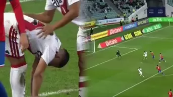 Quevedo erró gol que pudo ser el empate 2-2 de Perú vs Chile