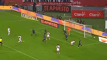 Quevedo falló el empate de Perú ante Paraguay en la última jugada