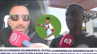 Christian Ramos y José Carvallo esperan que la FPF le haga un partido de despedida a Paolo Guerrero / FA