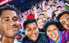Renato Tapia agradeció a hinchas peruanos que lo alentaron en el Camp Nou - Noticias de cristiano-ronaldo