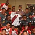 Renato Tapia valoró la visita de Claudio Pizarro a la concentración de Perú