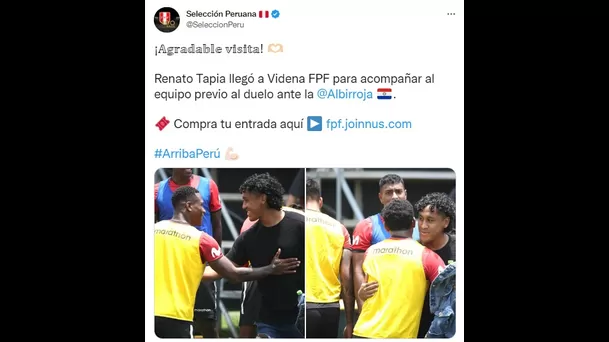 Twitter: Selección Peruana