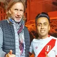 Ricardo Gareca al imitador de Christian Cueva: &quot;Me volvió loco Cuevita&quot;