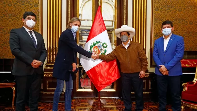 Ricardo Gareca destacó la reunión con el presidente Pedro Castillo