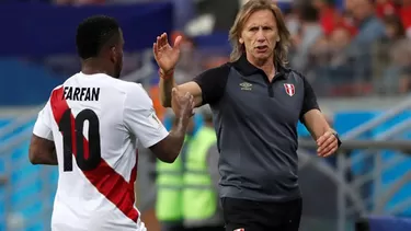 Farf&amp;aacute;n regres&amp;oacute; a la &amp;#039;Bicolor&amp;#039; para el partido contra Bolivia por la fecha 15 de las Eliminatorias Rusia 2018. | Foto: AFP