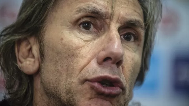 Ricardo Gareca, entrenador argentino de 62 años. | Foto: AFP