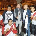 Ricardo Gareca se despidió de hinchas incondicionales de la selección peruana