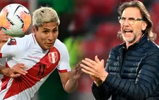 Gareca se pronunció sobre la ausencia de Raúl Ruidíaz en los amistosos de Perú - Noticias de previa