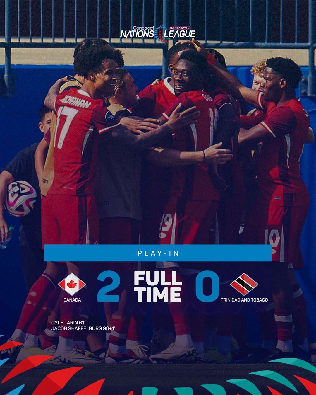 Canadá enfrentará a Perú en la Copa América 2024. | Fuente: @CNationsLeague