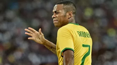 Robinho. | Foto: AFP