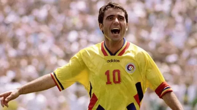 Rumania sorprendió a Colombia con el golazo de Hagi en el Mundial de 1994