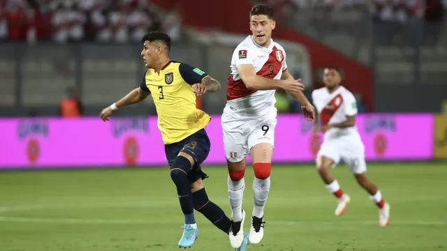 Santiago Ormeño: Los números del delantero en la selección peruana
