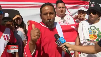 Hincha Israelita ya alienta a la selección peruana en Barcelona